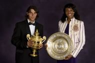 Venus Williams (L) at Wimbledon 2008. (Photo: Getty)